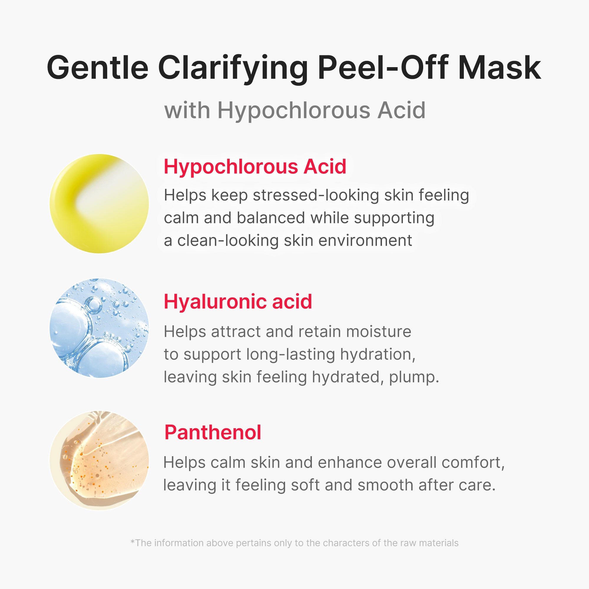 mascarilla exfoliante con ácido hipocloroso