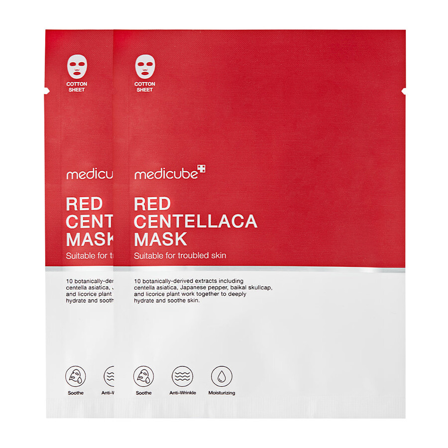 mascarilla de centella roja medicube