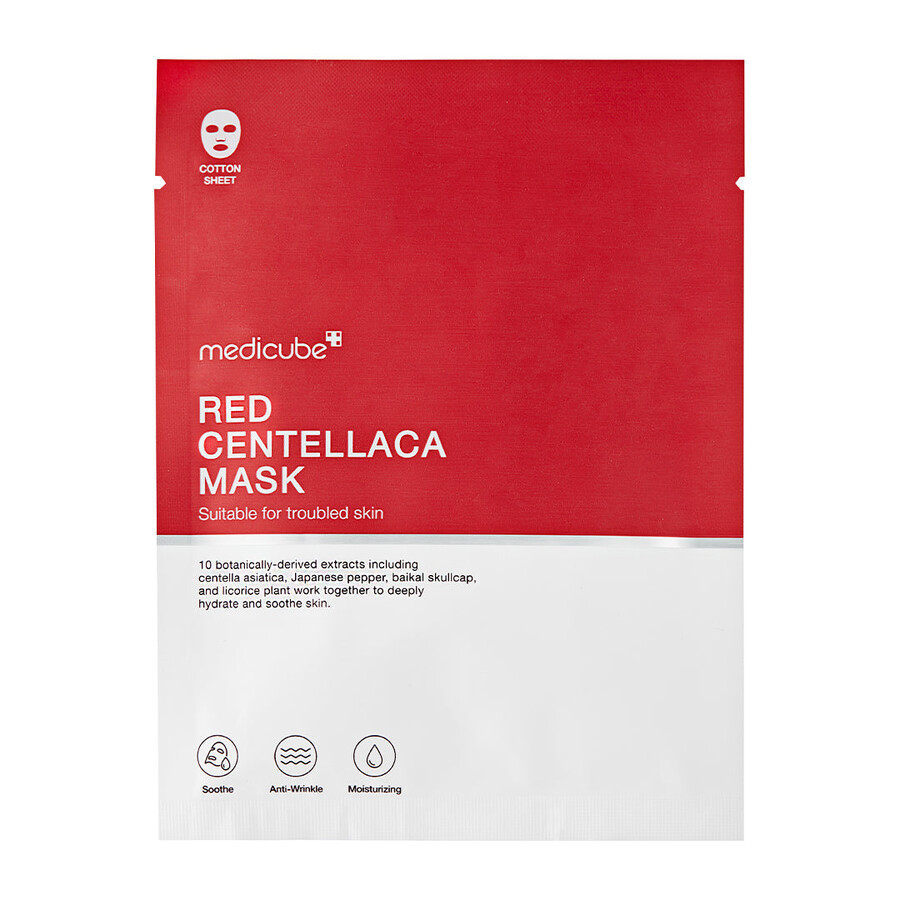 mascarilla de centella roja medicube