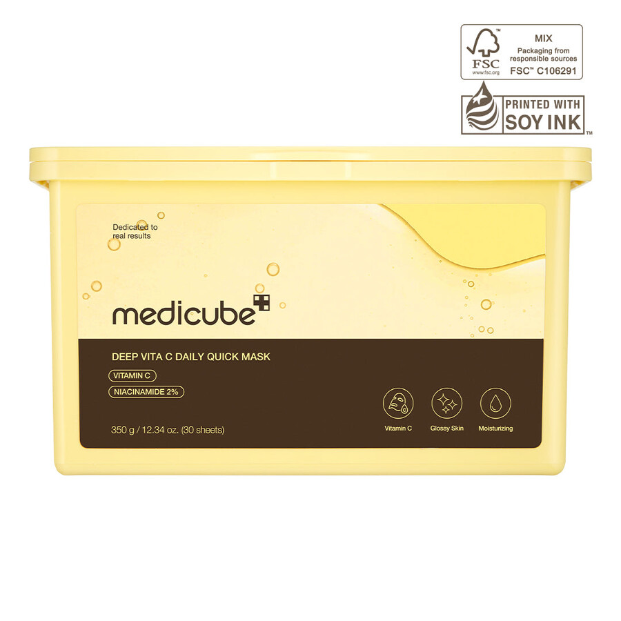 mascarillas diarias rápidas medicube deep vita c