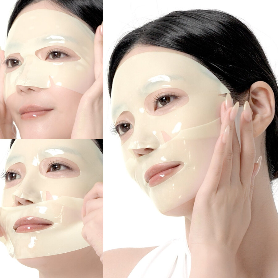mascarilla de gel con ácido kójico cúrcuma y oro de medicube