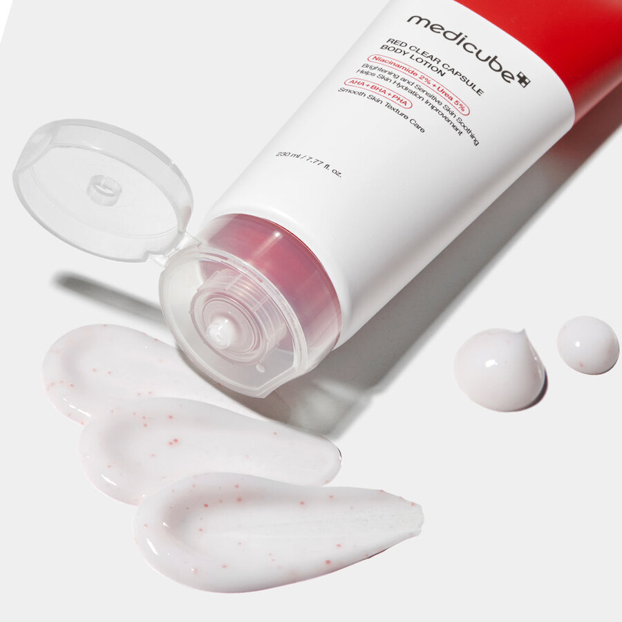 loción corporal medicube red clear capsule