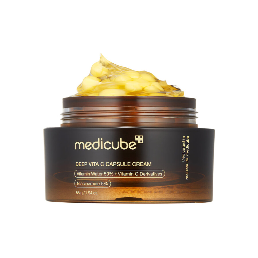 crema en cápsulas medicube deep vita c