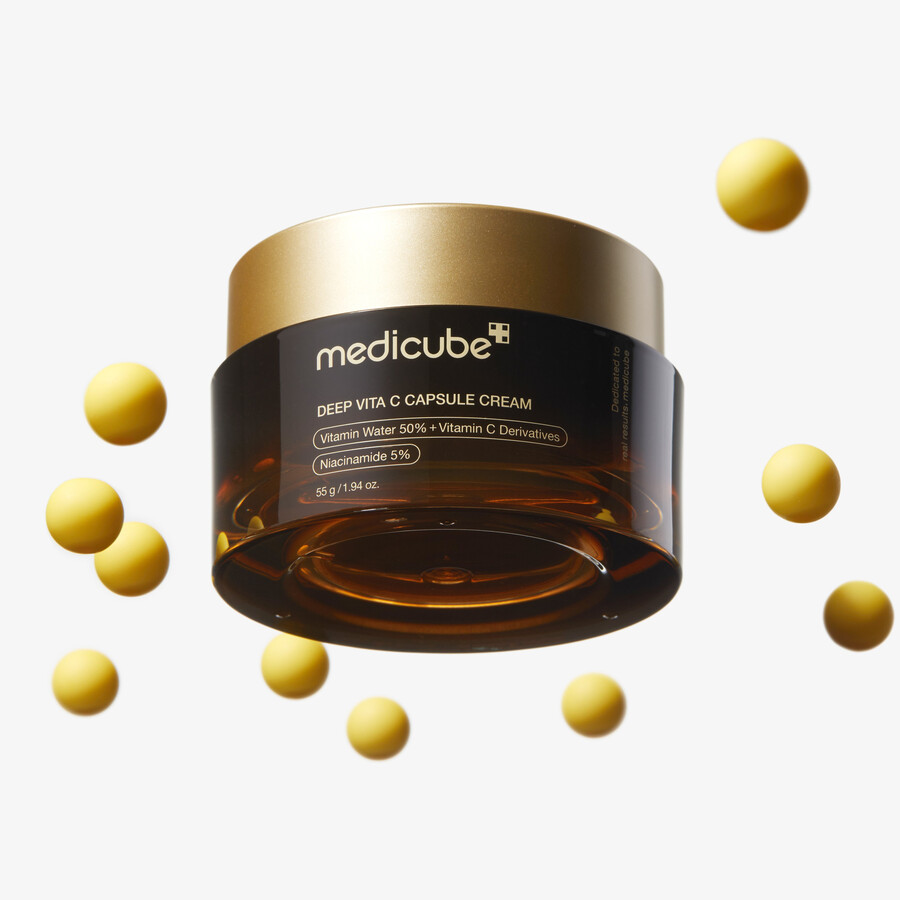 crema en cápsulas medicube deep vita c