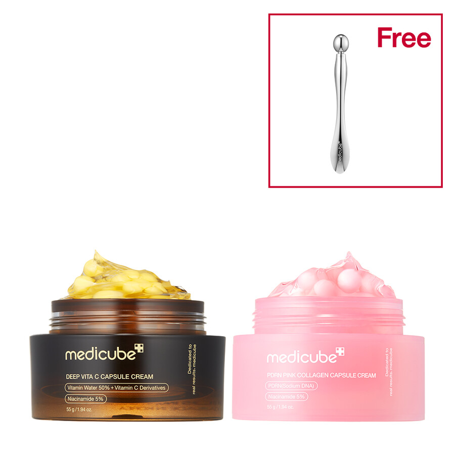 crema en cápsulas medicube deep vita c
