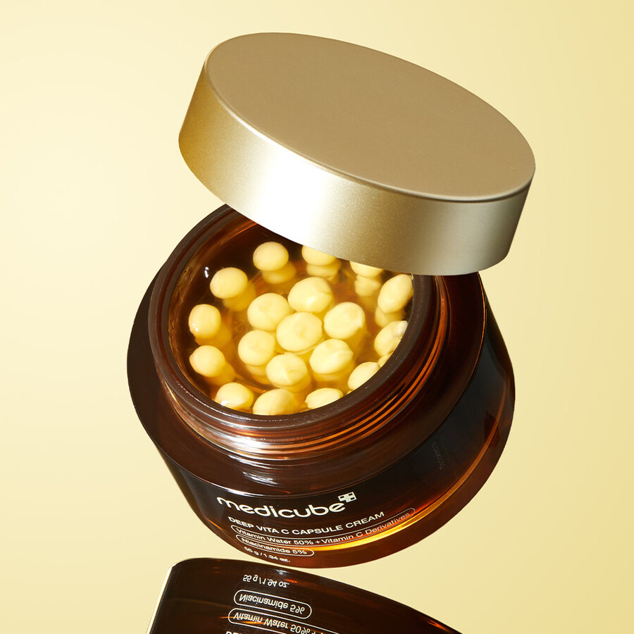 crema en cápsulas medicube deep vita c