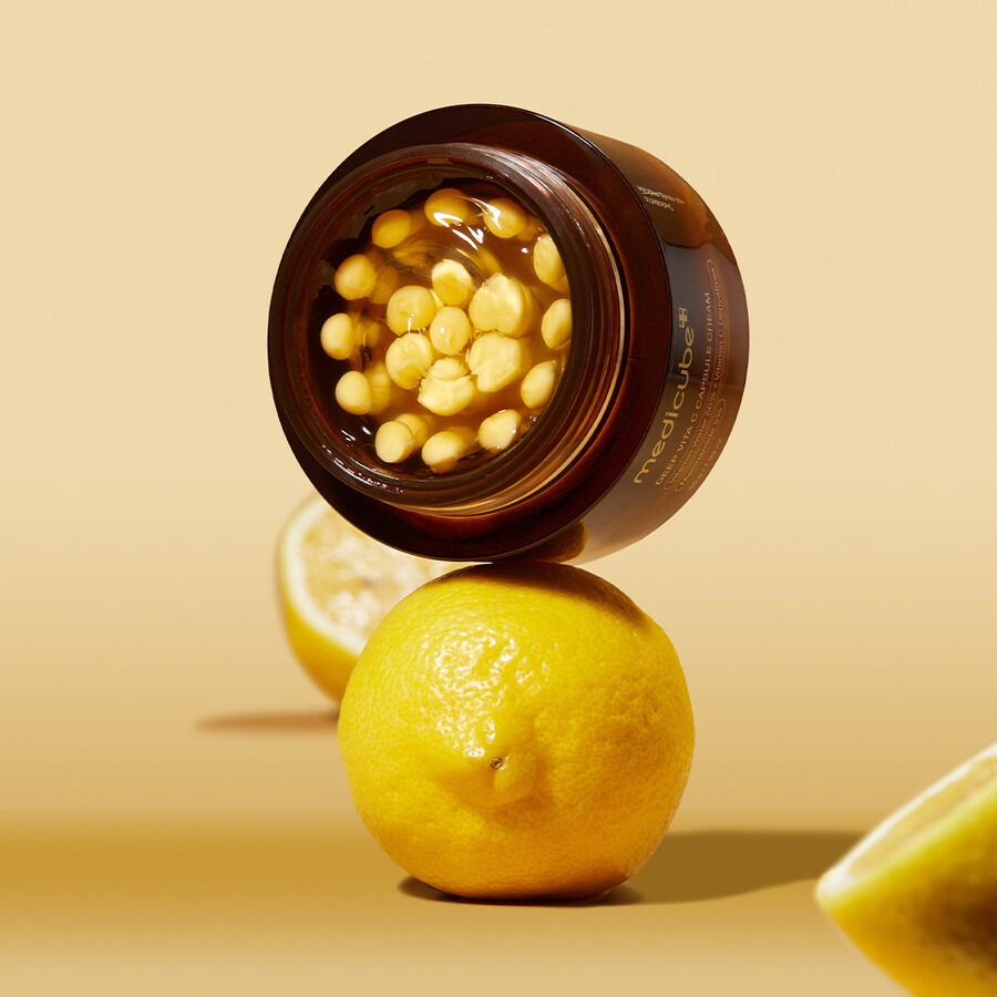 crema en cápsulas medicube deep vita c
