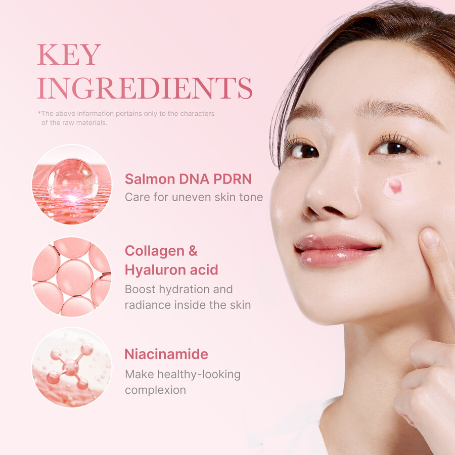 crema de colágeno rosa en cápsulas medicube pdrn