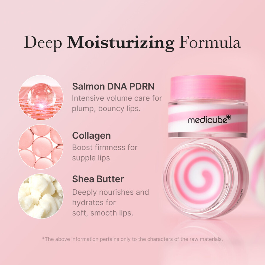 mascarilla labial para dormir medicube pdrn