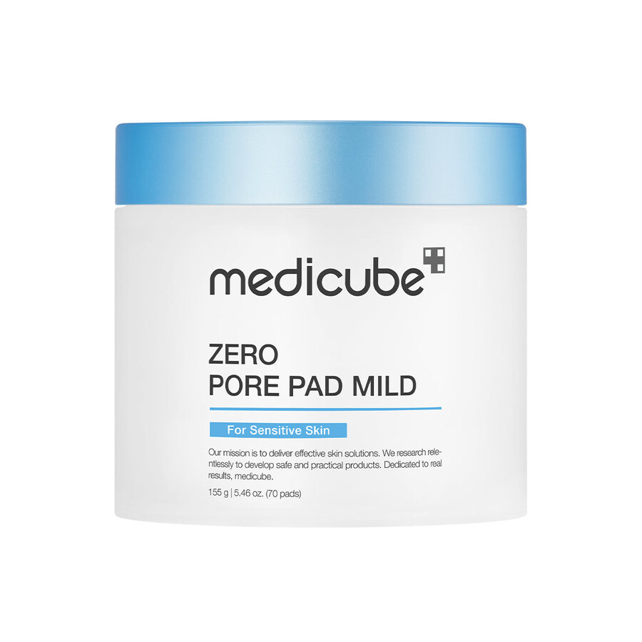 compresas de madecassoside medicube zero pore suaves