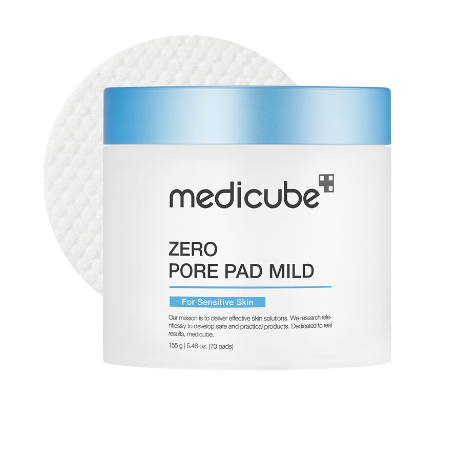 compresas de madecassoside medicube zero pore suaves
