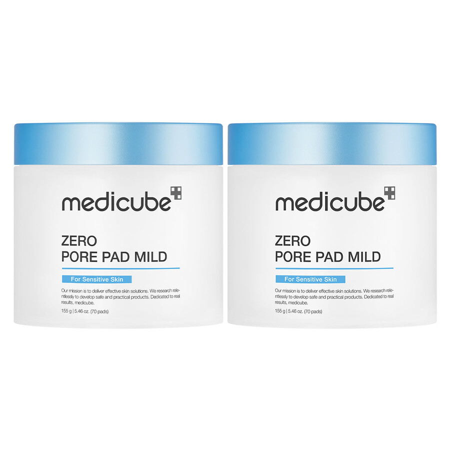 compresas de madecassoside medicube zero pore suaves