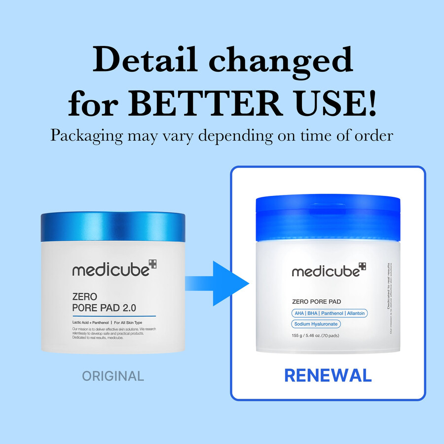 almohadillas medicube zero pore