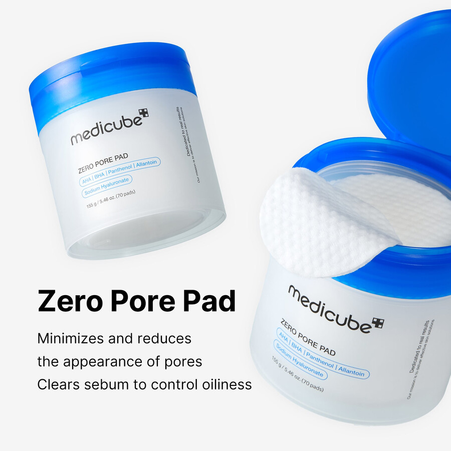 almohadillas medicube zero pore