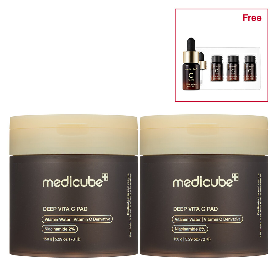 almohadillas medicube deep vita c