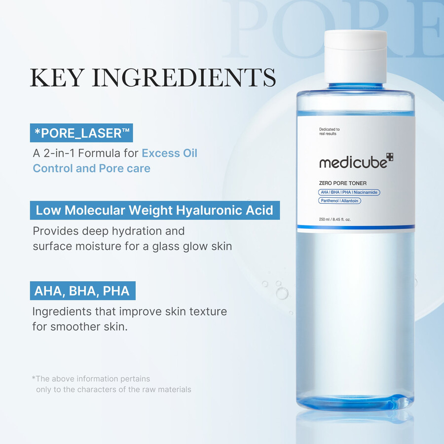tónico medicube zero pore