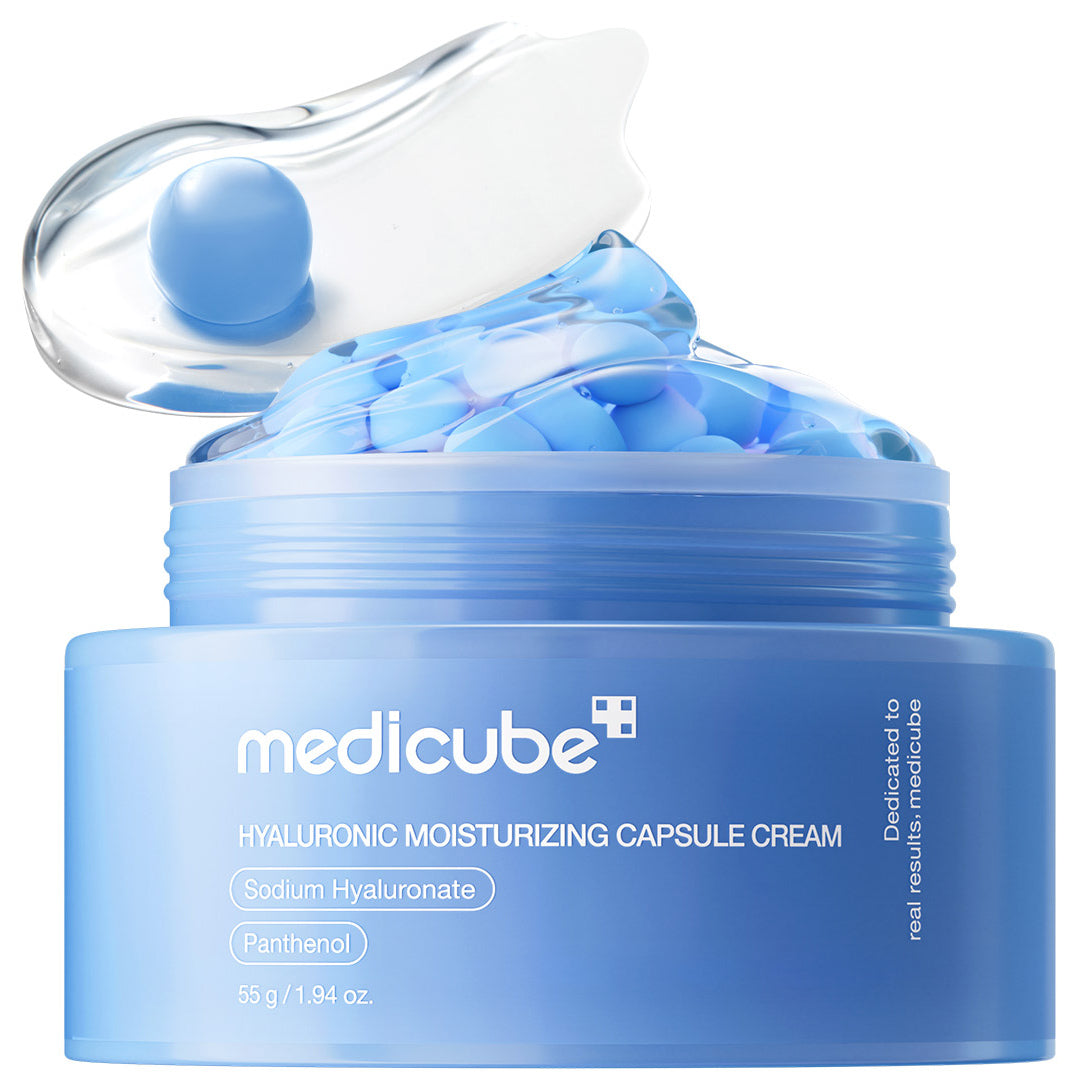 crema de cápsulas de ácido hialurónico