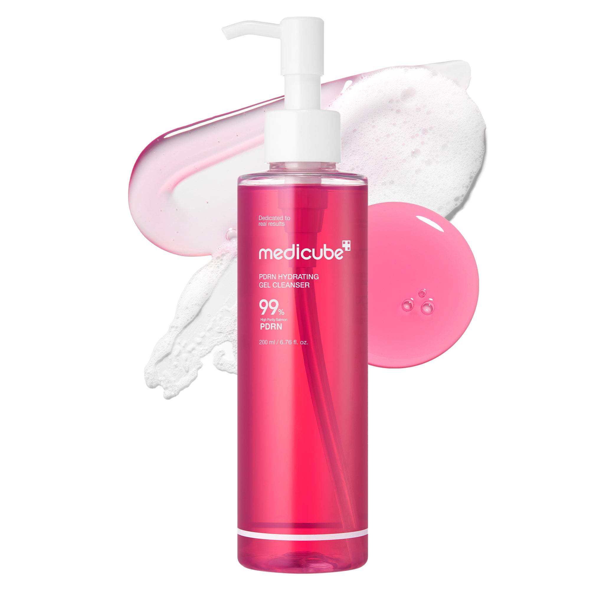 limpiador en gel rosa pdrn
