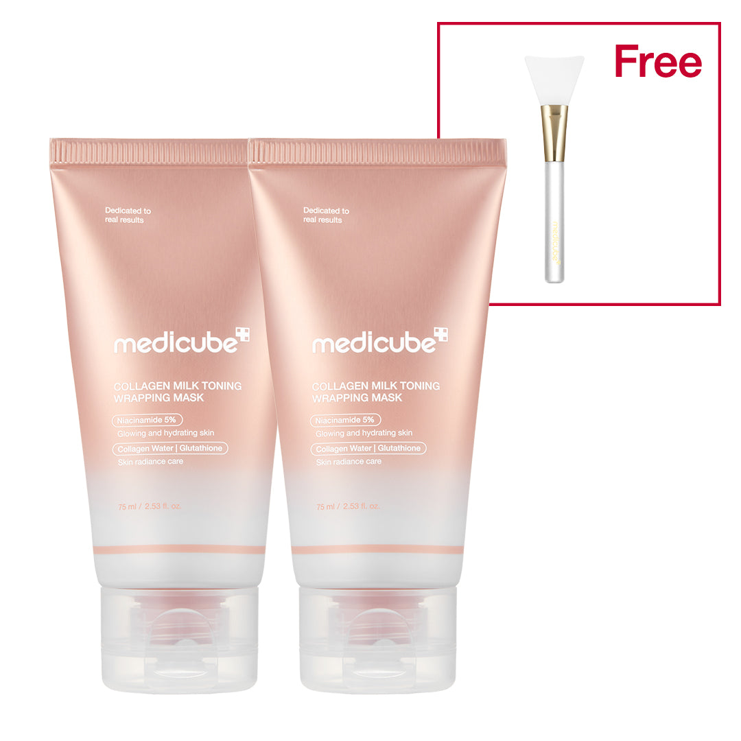 mascarilla envolvente diurna con colágeno y brillo lechoso