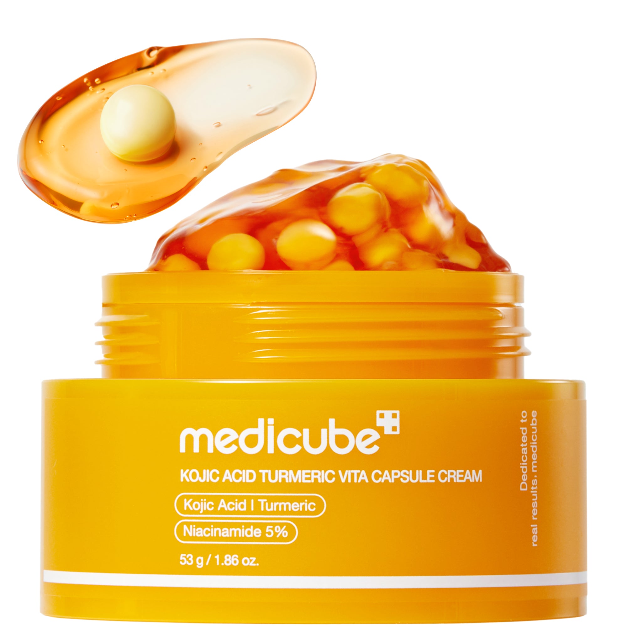 crema de cápsulas vita de cúrcuma y ácido kójico