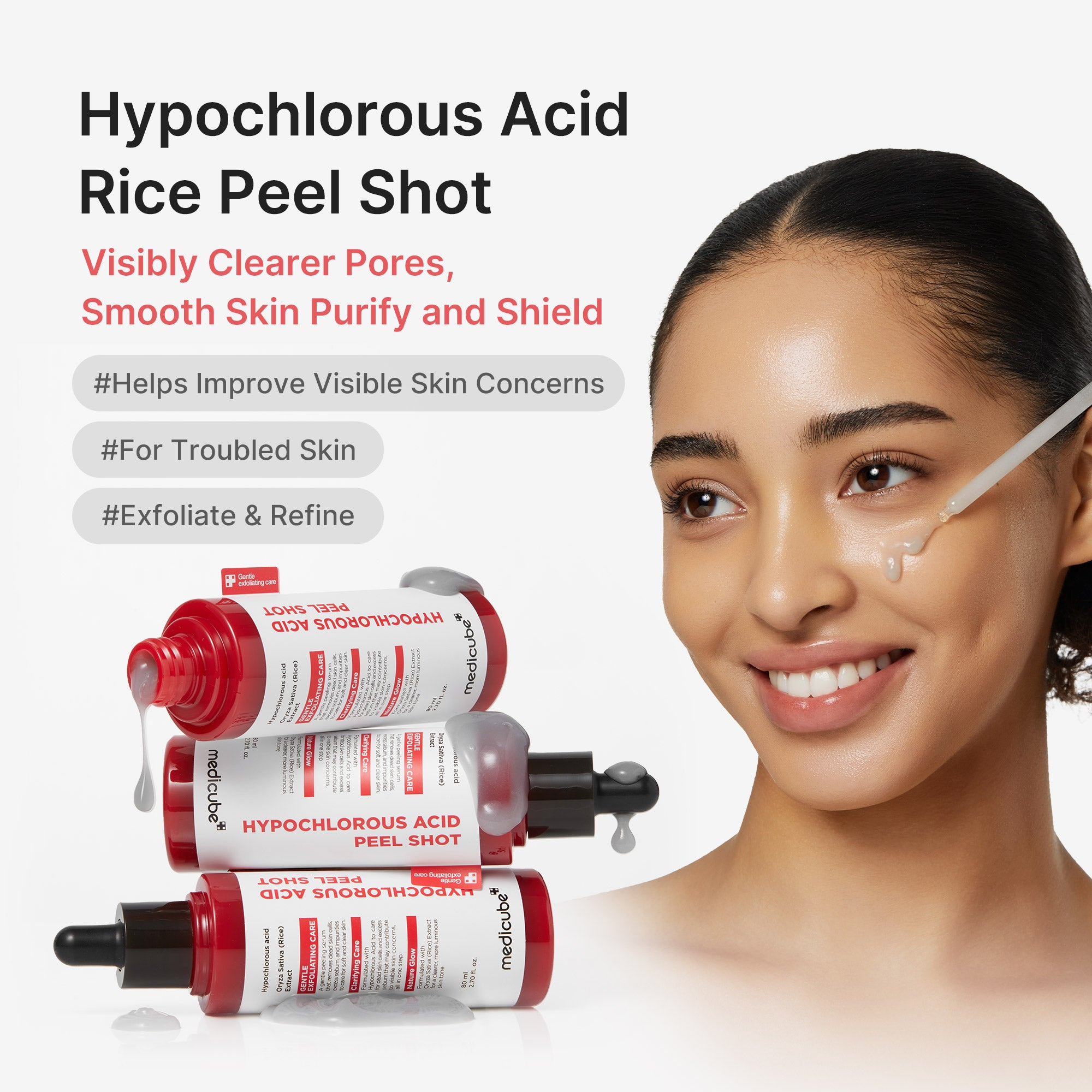 medicube peeling con ácido hipocloroso