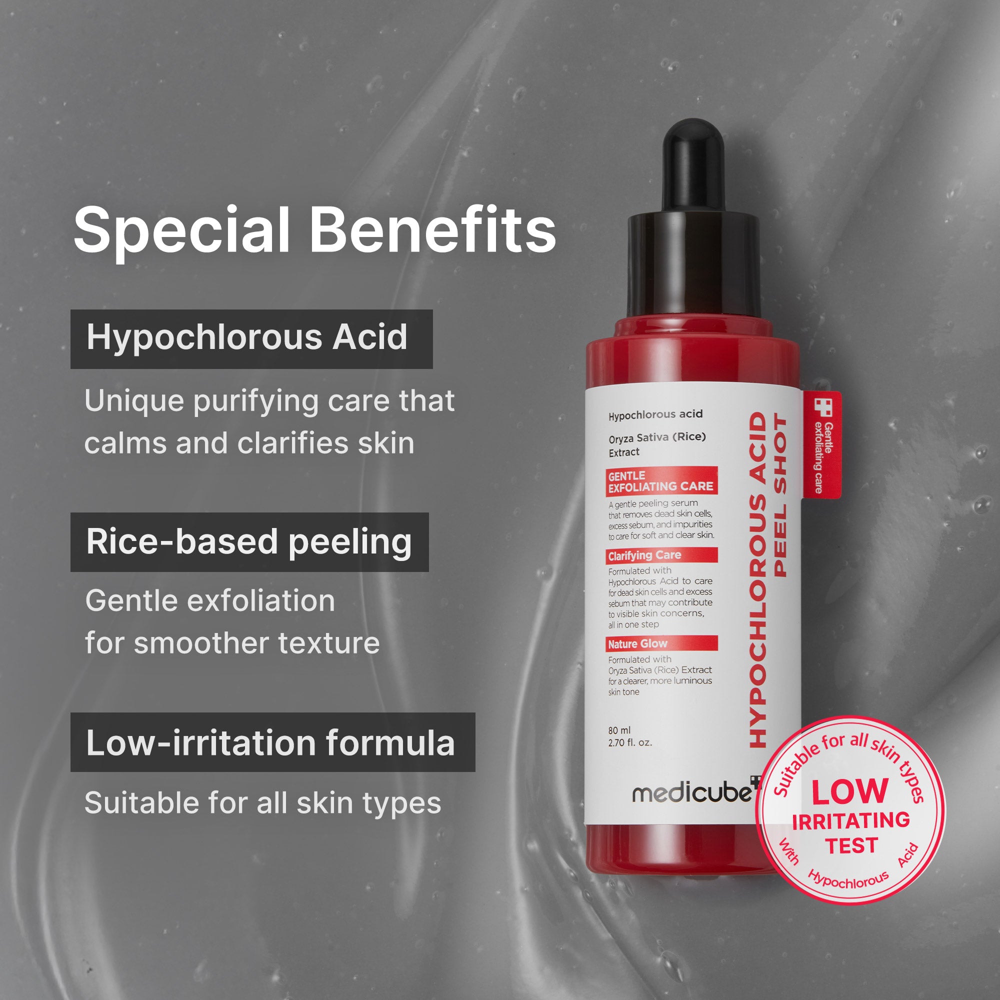 medicube peeling con ácido hipocloroso