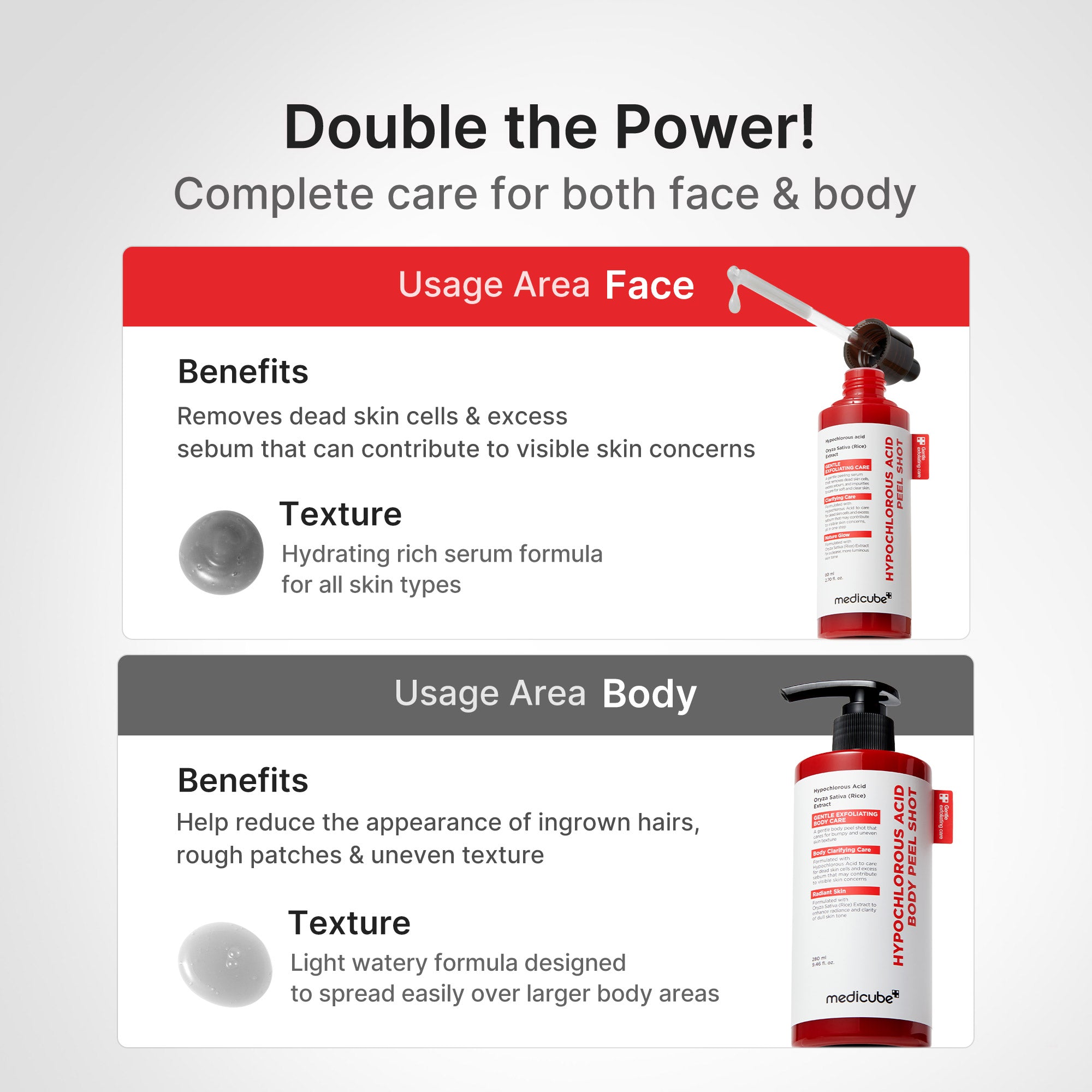 medicube peeling con ácido hipocloroso